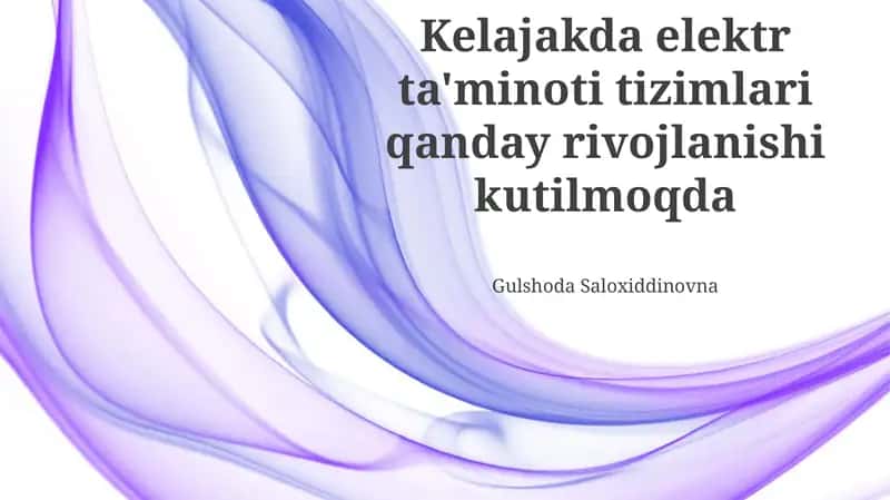 Energiya Saqlash Yechimlari