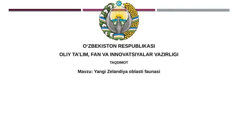Yangi Zelandiya faunasi