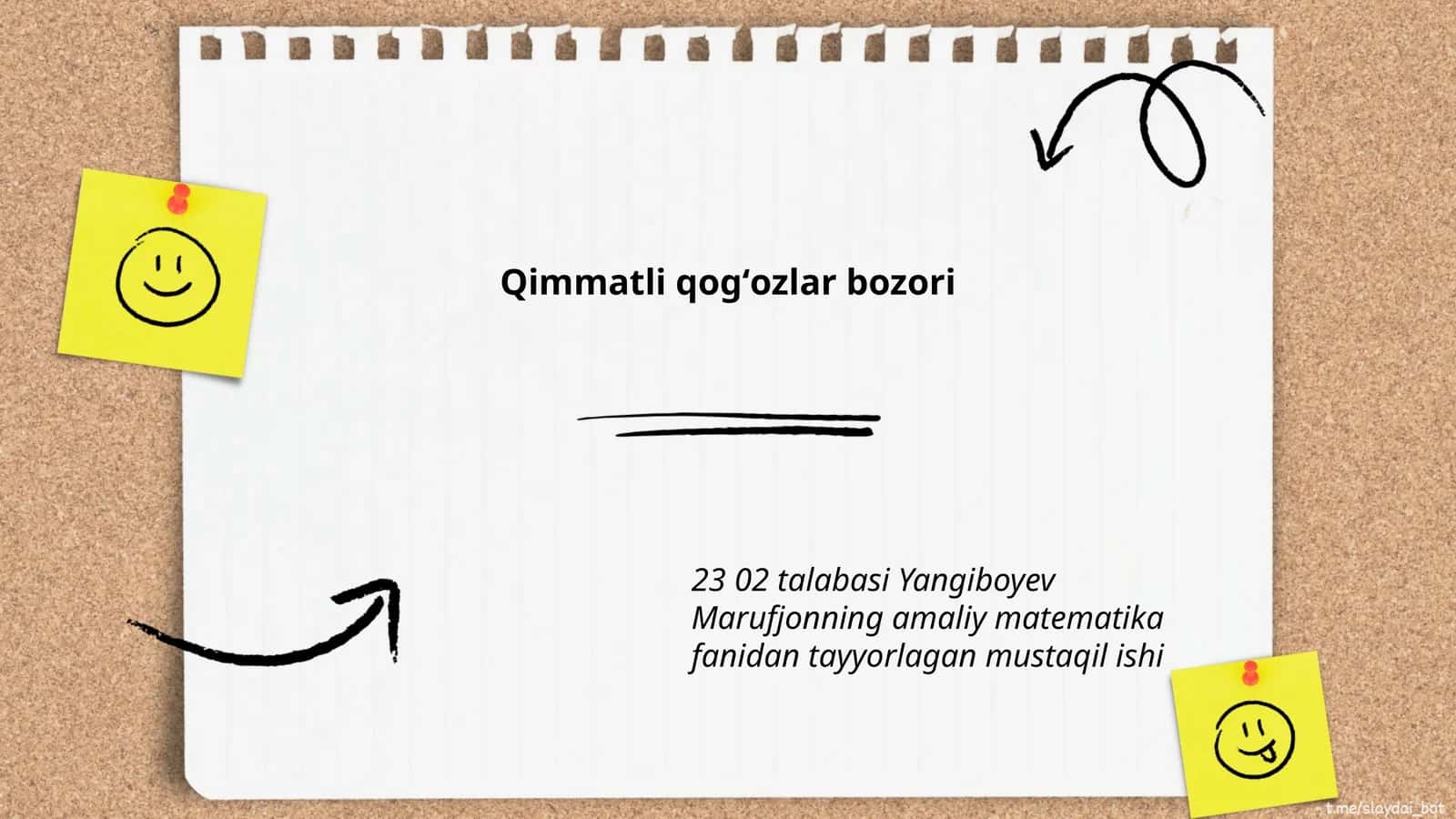 Qimmatli qogʻozlar turlari