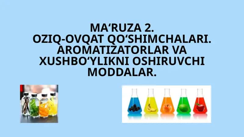 Аrоmаtizаtоrlаr