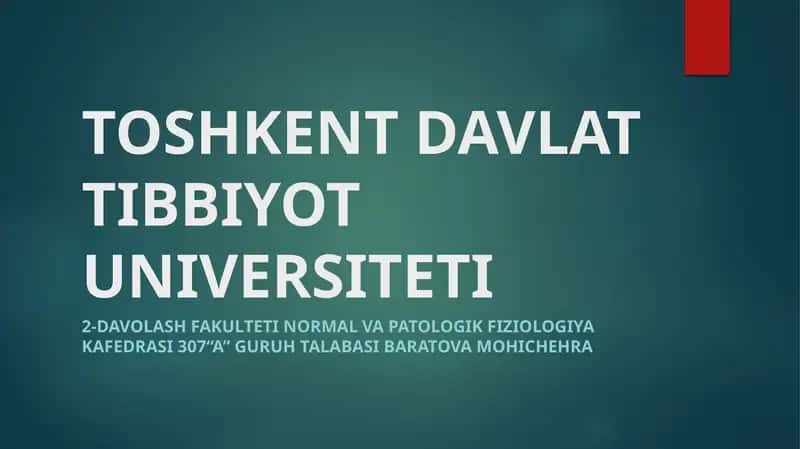 Yallig‘lanishpatofiziologiyasi.Alteratsiya, tomir reaksiyalari
