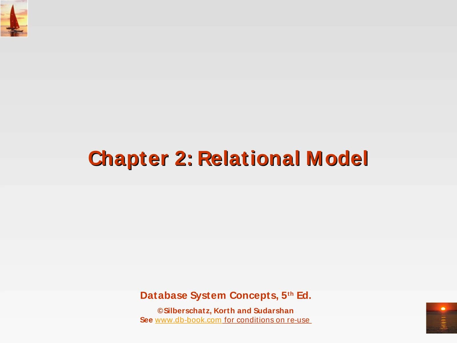 Chapter 2: Relational Model