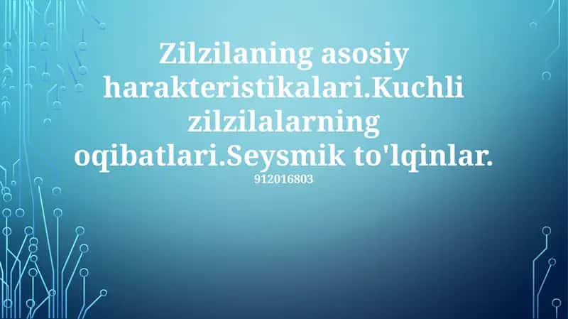 Yer silkinishi to'lqinlari