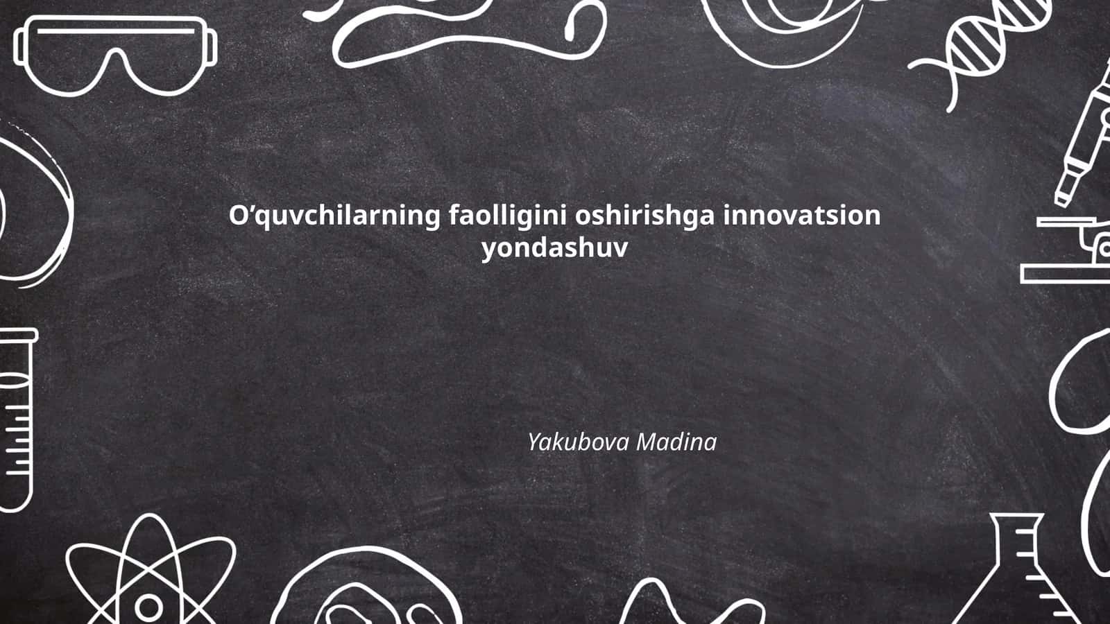Interaktiv o‘quv dasturlarini joriy etish