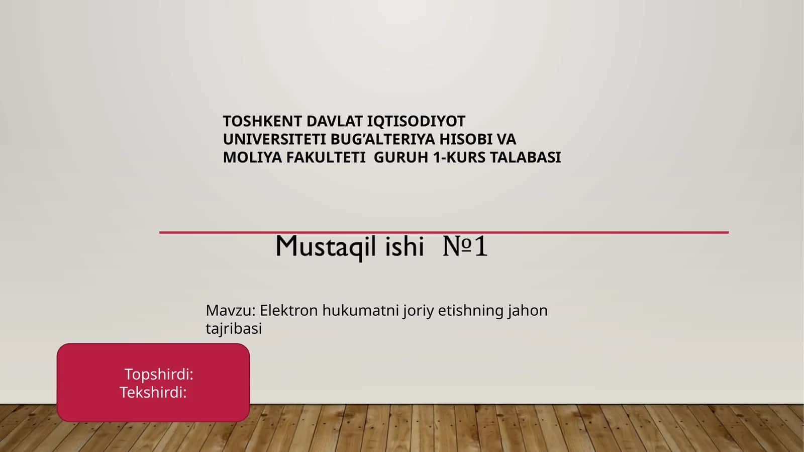 Elektron hukumatni joriy etishning jahon tajribasi
