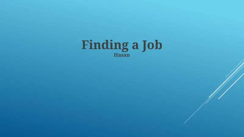 Self-Assessment & Career Goals