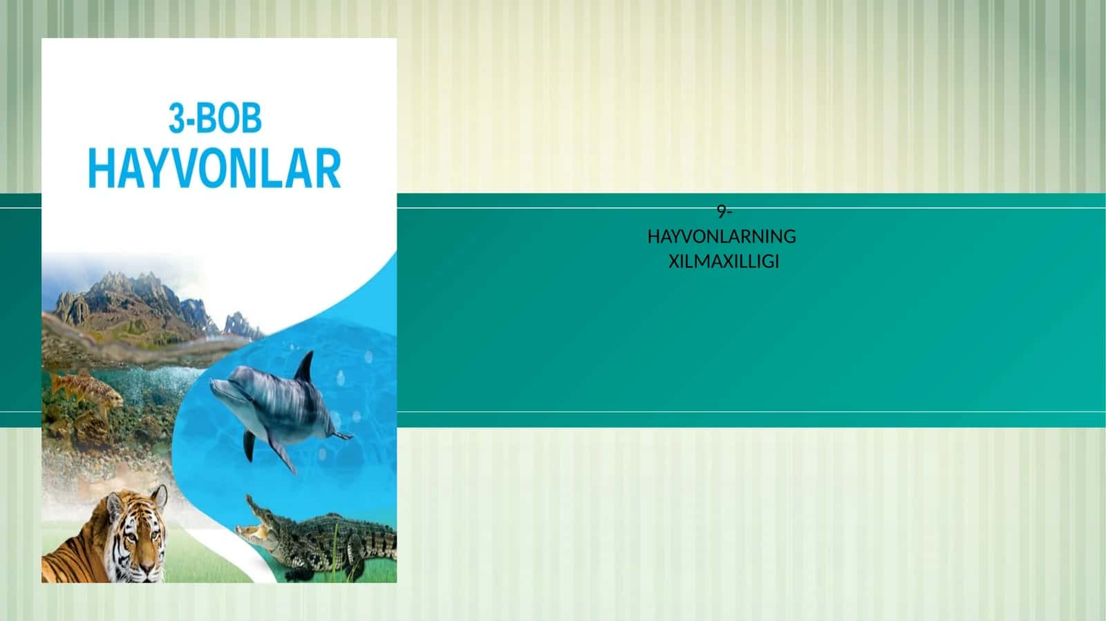 HAYVONLARNING XILMAXILLIGI
