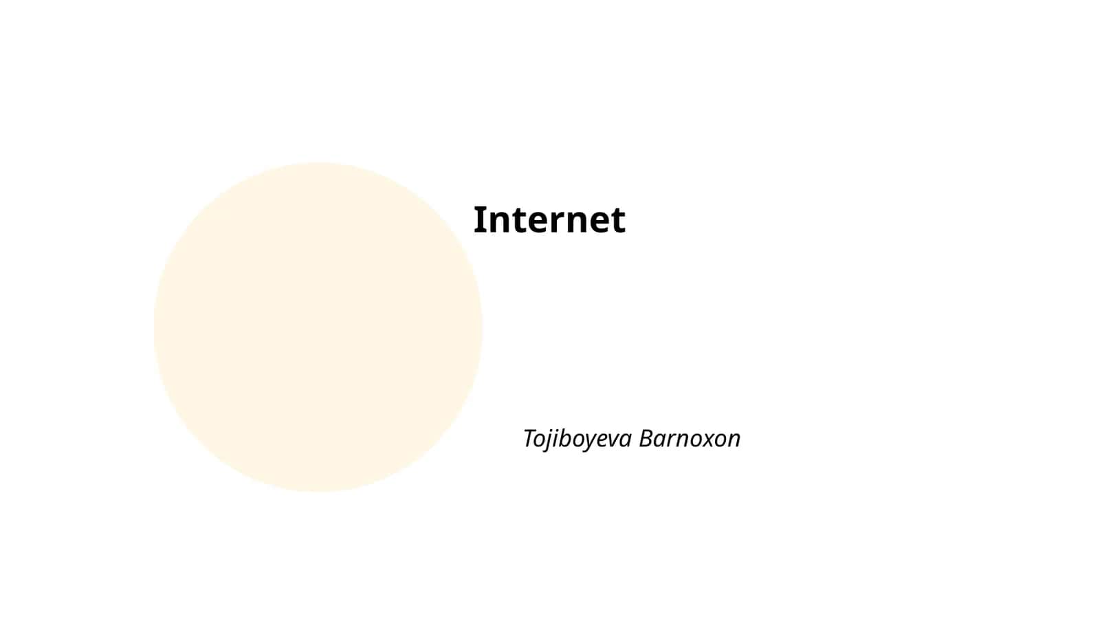 Tojiboyeva Barnoxon