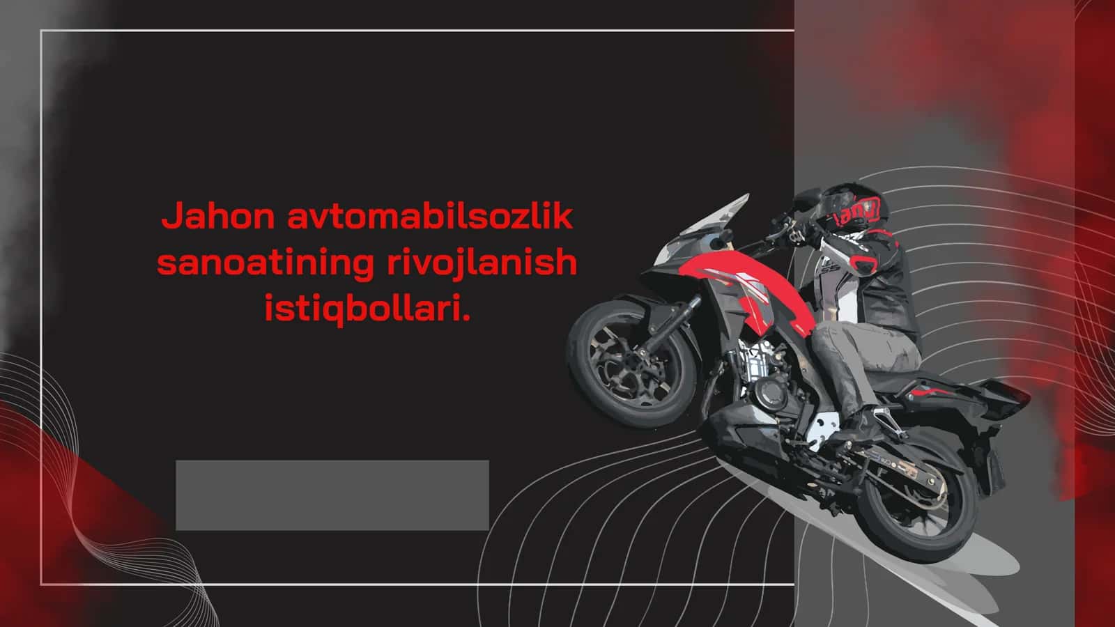 Jahon avtomabilsozlik sanoatining rivojlanish istiqbollari