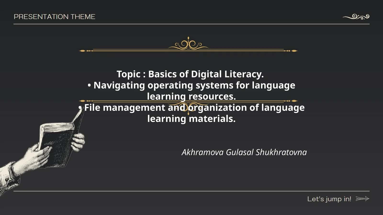 Basics of Digital Literacy