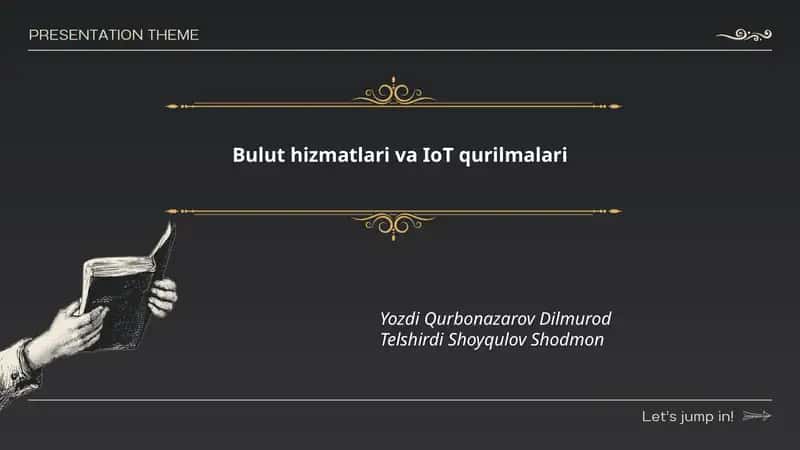 Bulut hizmatlari va IoT qurilmalari