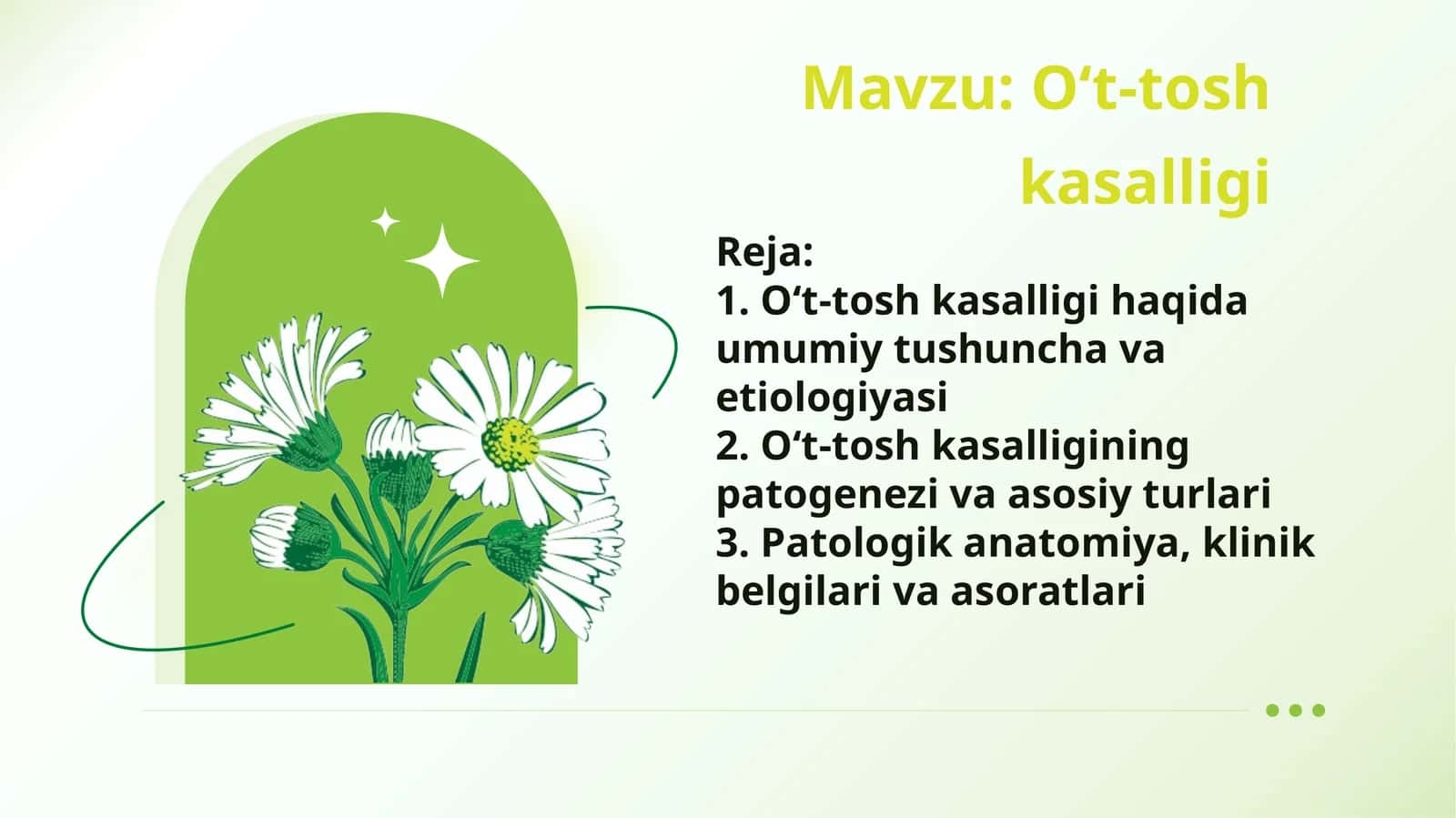 O‘t-tosh kasalligi