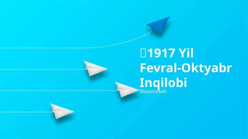 1917 Yil Fevral-Oktyabr Inqilobi