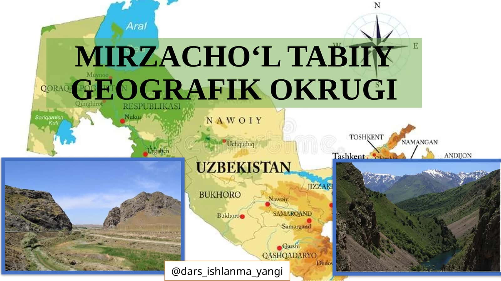 MIRZACHO‘L TABIIY GEOGRAFIK OKRUGI