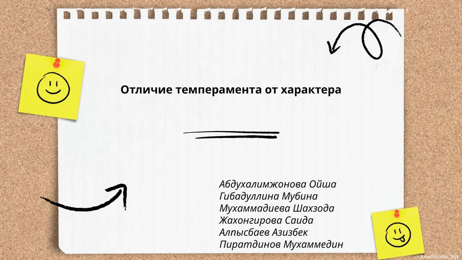 Отличие темперамента от характера