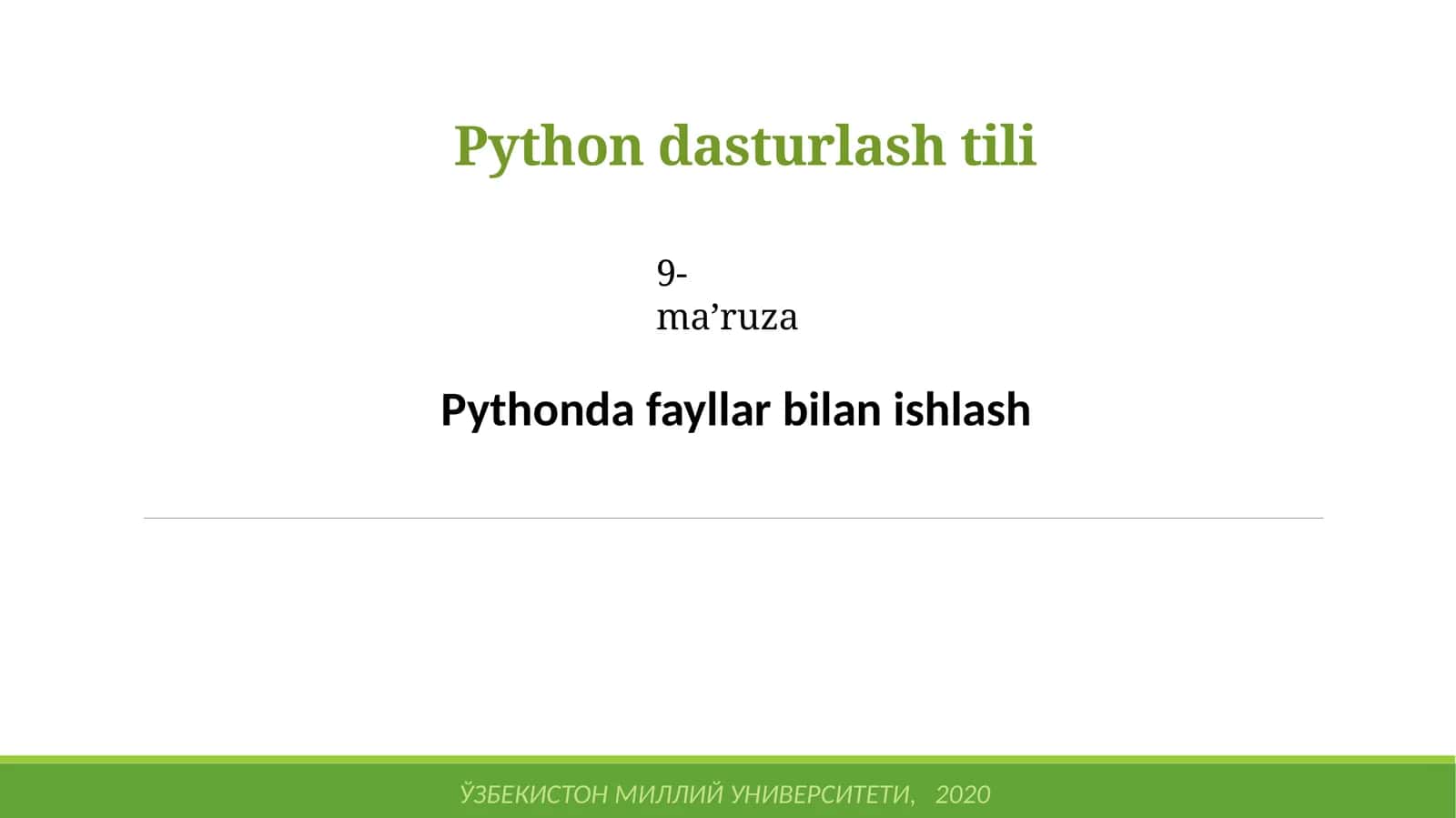 Pythondasturlashtili