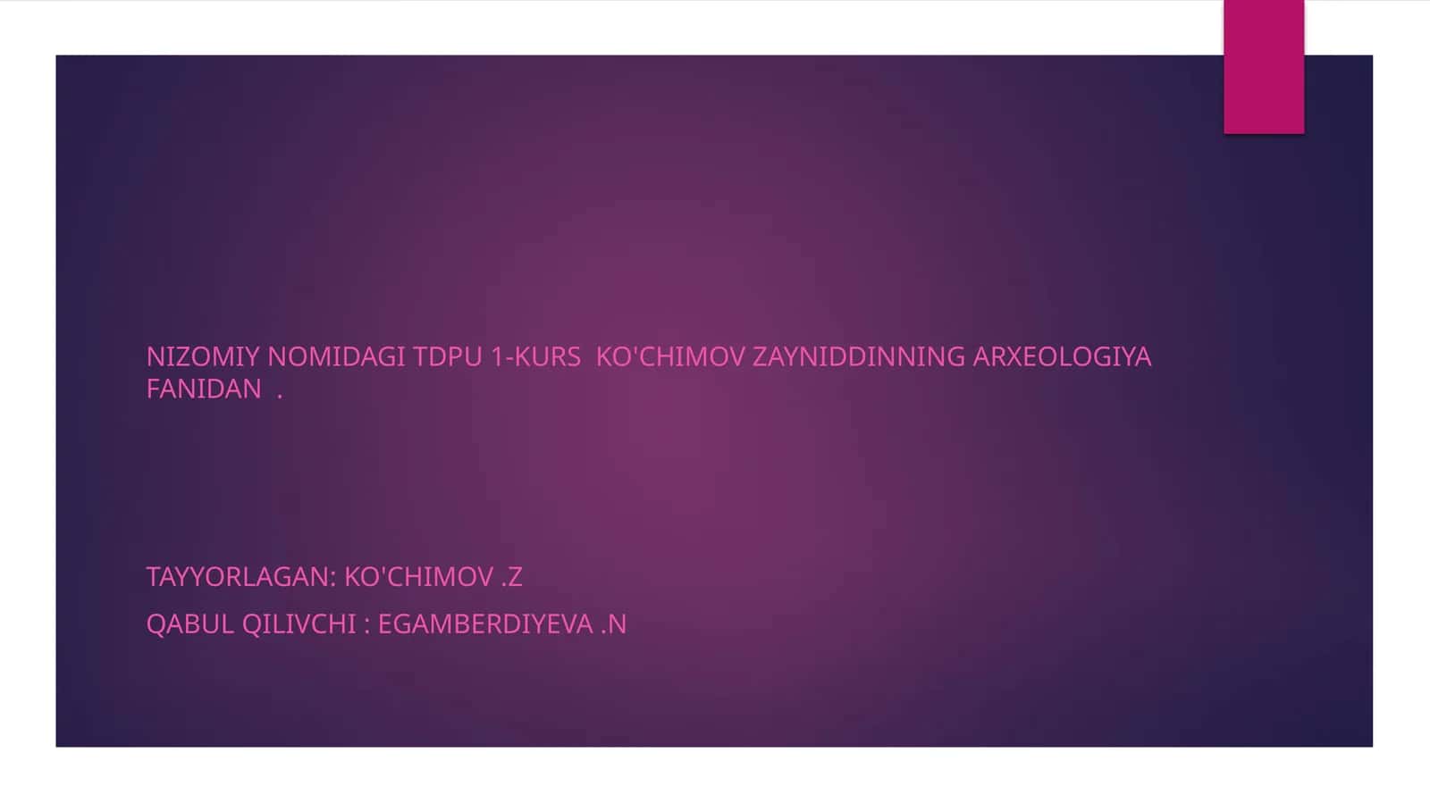 Chust madaniyatining o’ziga xos xususiyatlari