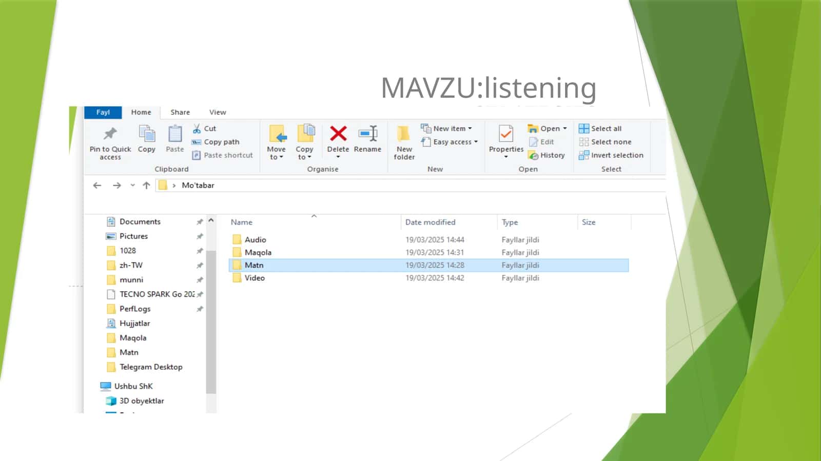 MAVZU:listeningSTRATEGIES