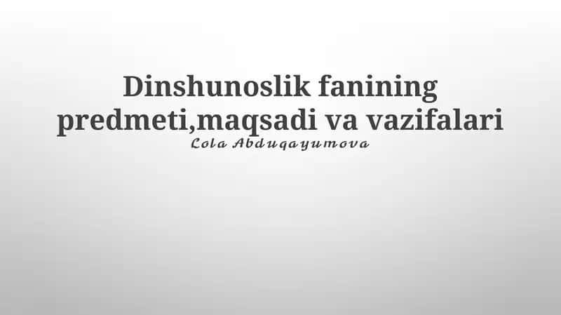 Paleontologiya fani