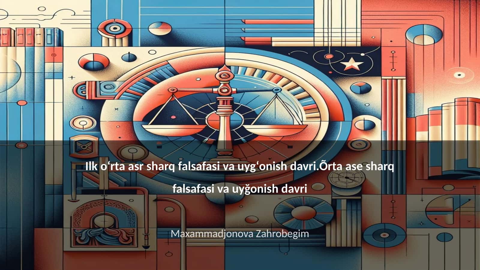 Ilk oʻrta asr sharq falsafasi va uygʻonish davri