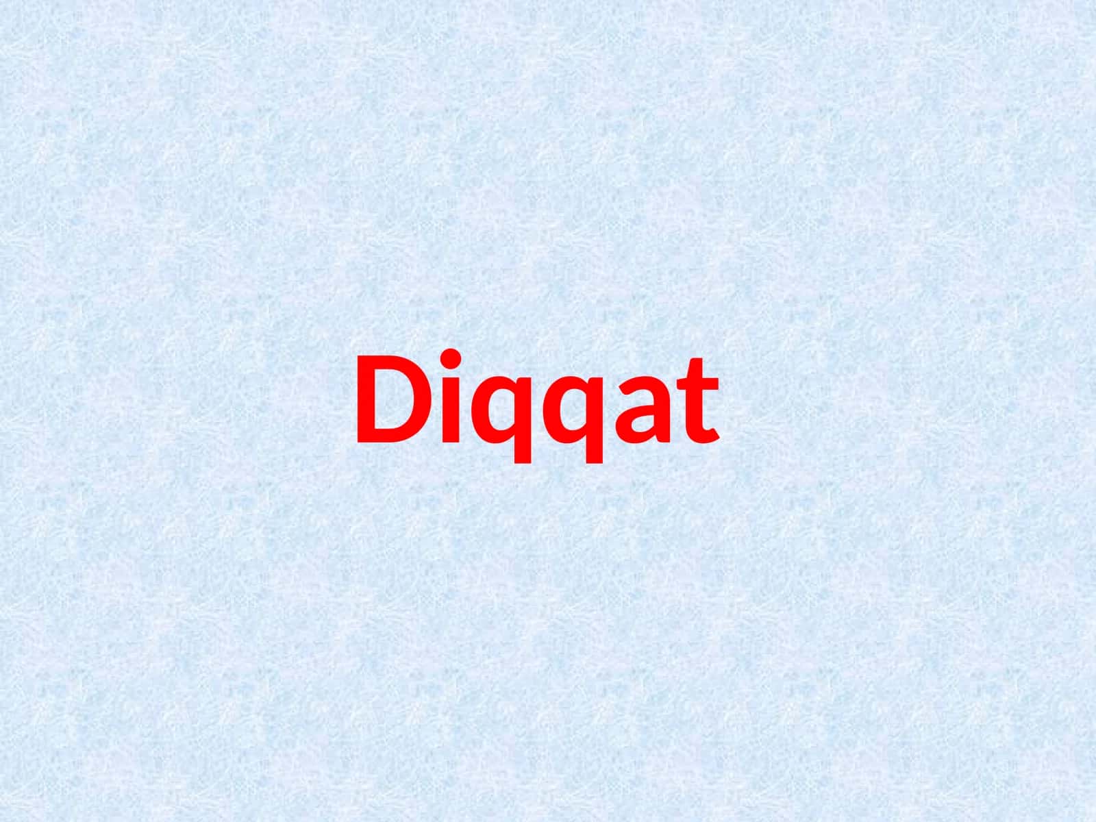 Diqqatning psixologik tabiati