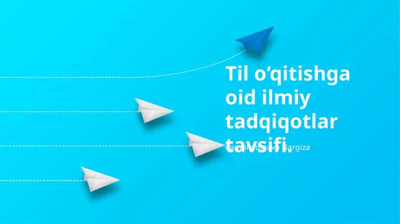 Ilmiy-pedagogik tadqiqotlar