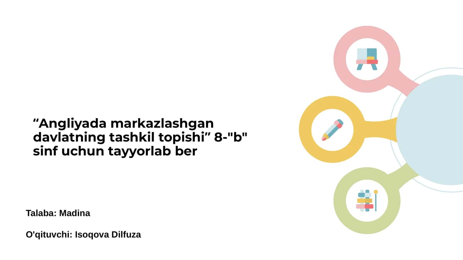Angliyada markazlashgan davlatning tashkil topishi