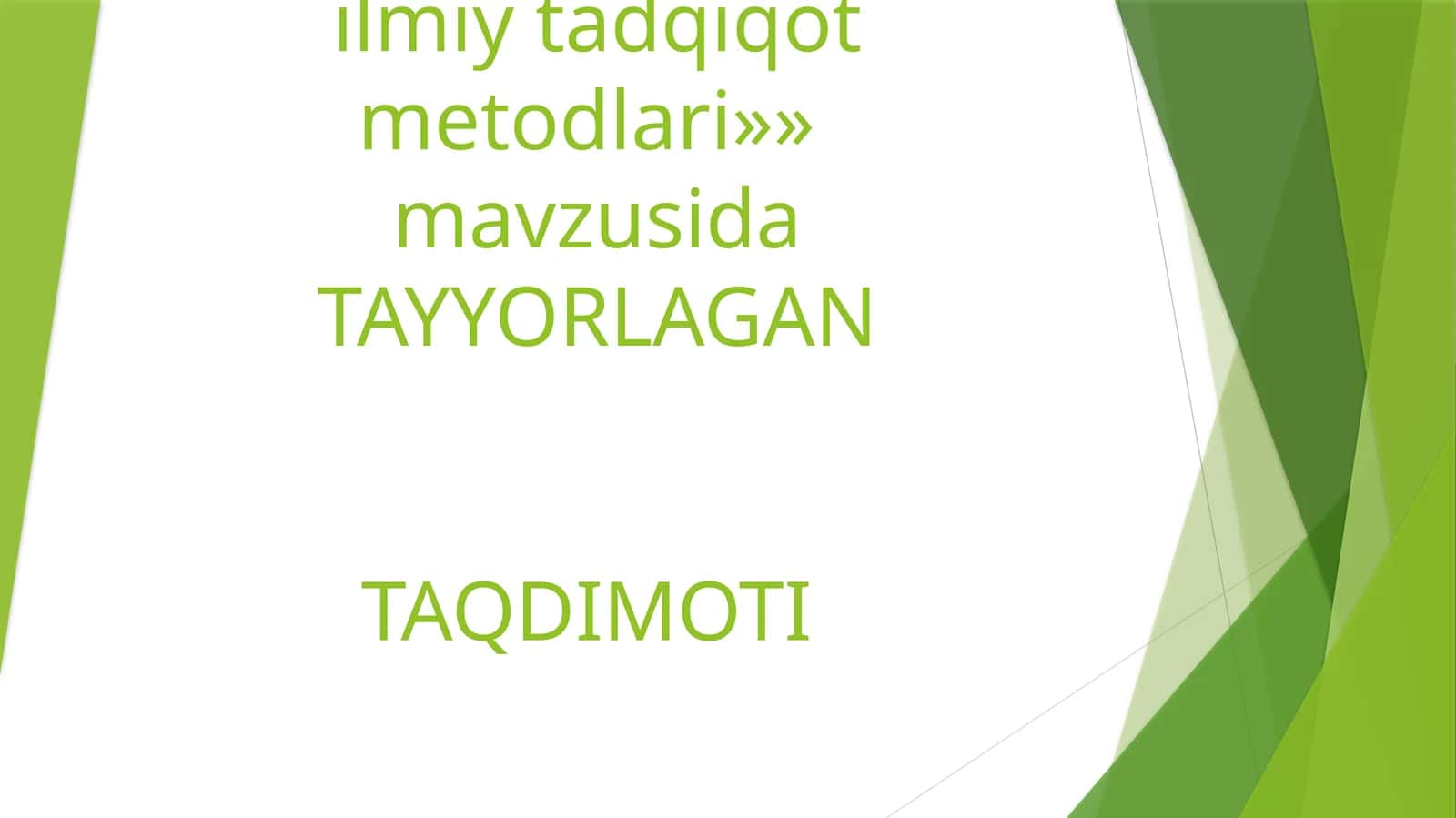 Pedagogikafaniningilmiytadqiqotmetodlari