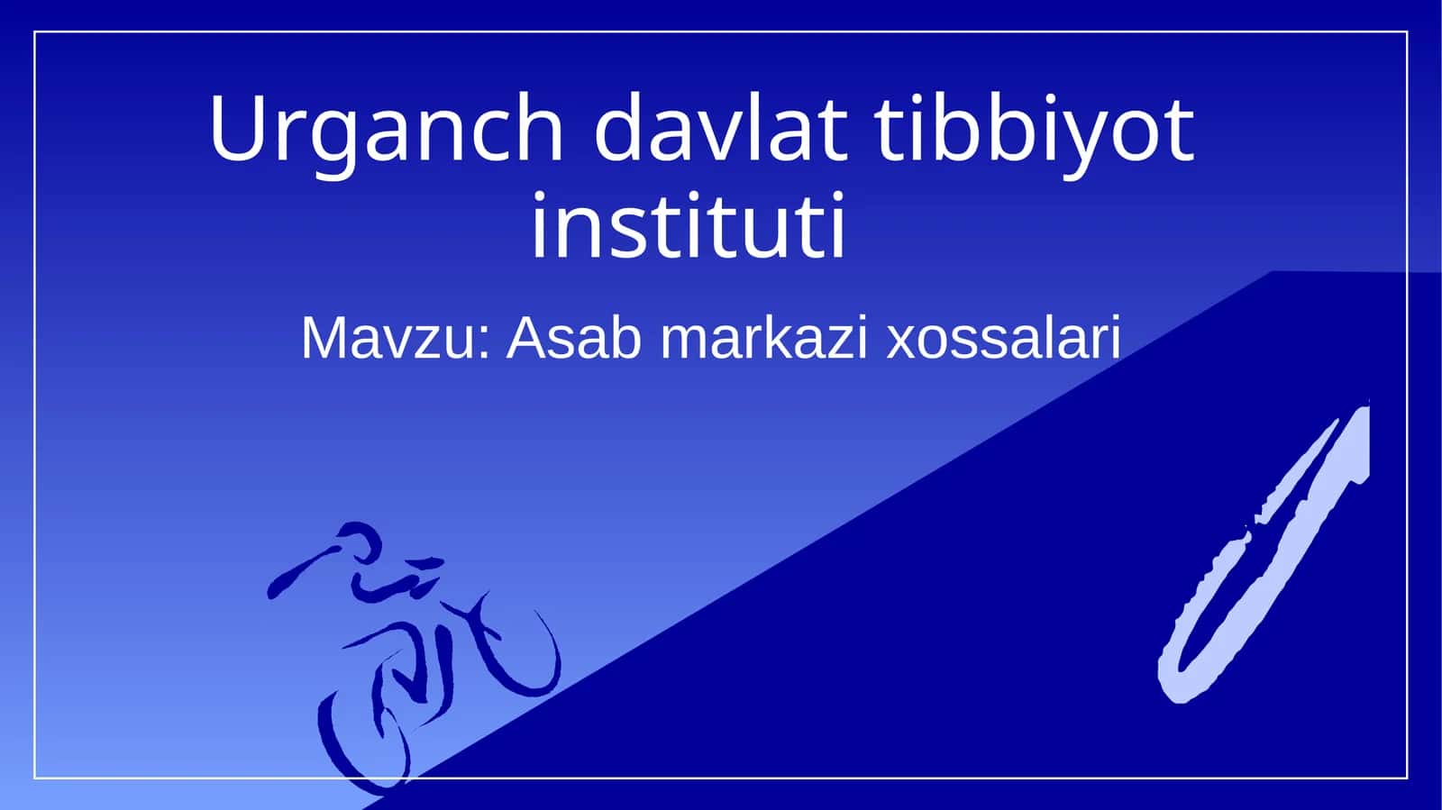 Asab markazi xossalari