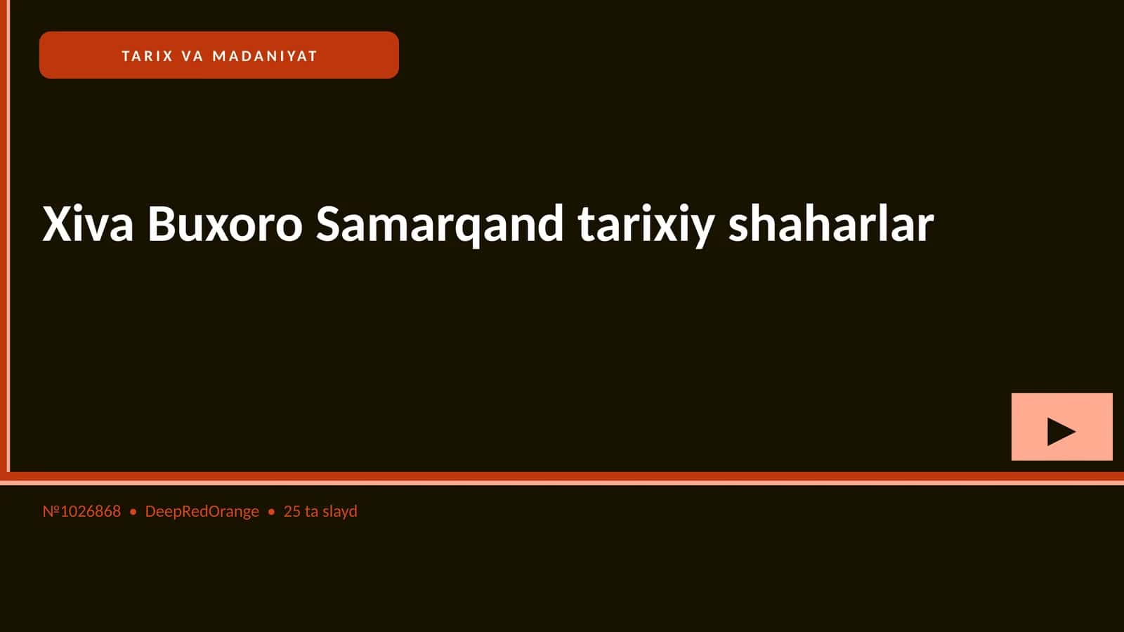 Xiva Buxoro Samarqand tarixiy shaharlar