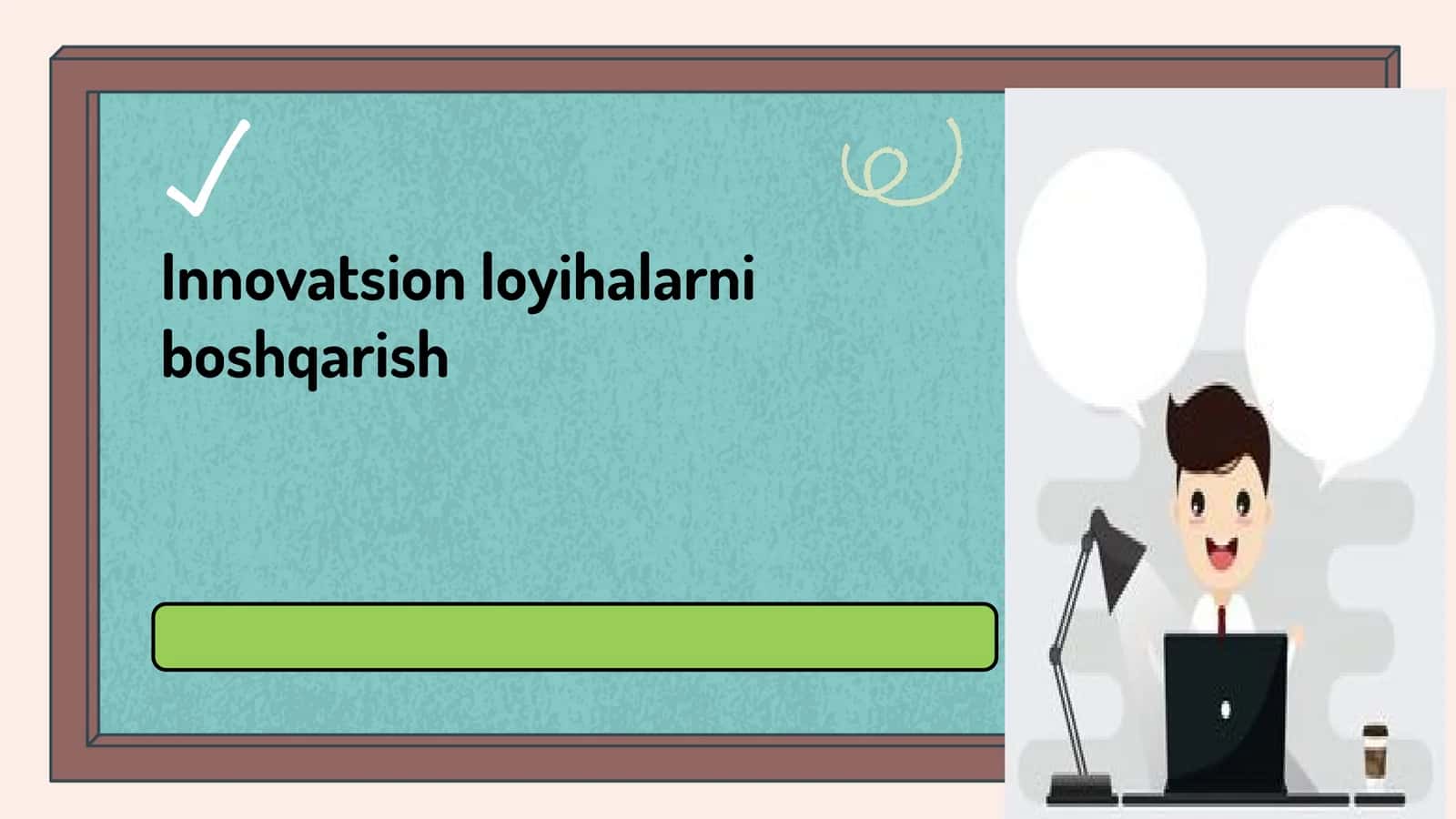 Innovatsion loyihalarni boshqarish