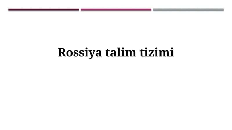 Rossiyatalimtizimi