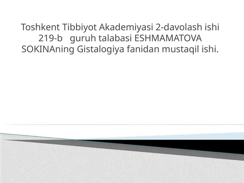 hid bilish azolari