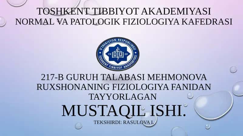 Bosh miya turli bo'limlari faoliyatini o'rganish, bosh miya yarimsharlar po'stlog'i fiziologiyasi