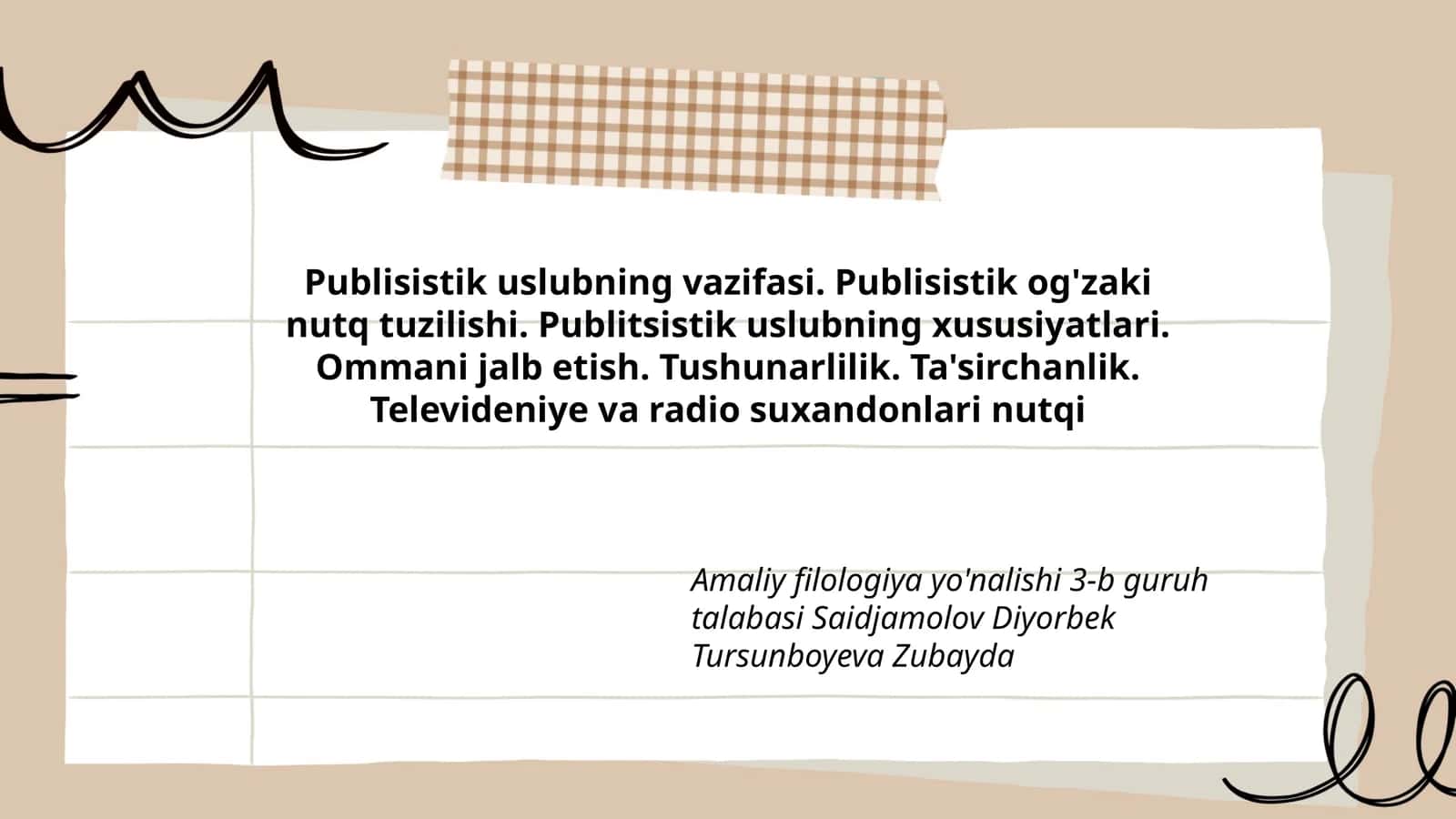 Publisistik uslubning vazifasi