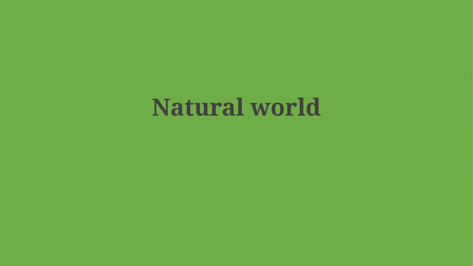 Naturalworld