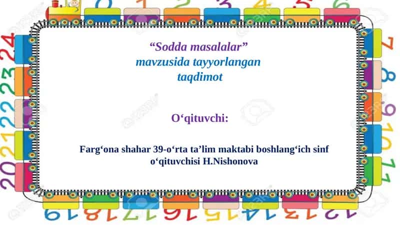 Soddamasalalar