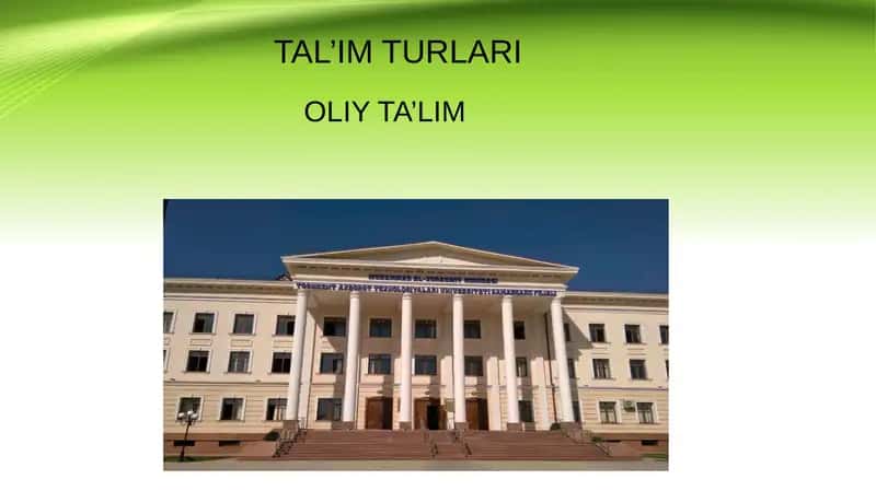 Oliy Ta’lim