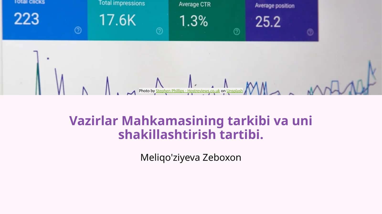 Vazirlar Mahkamasining tarkibi va uni shakllantirish tartibi
