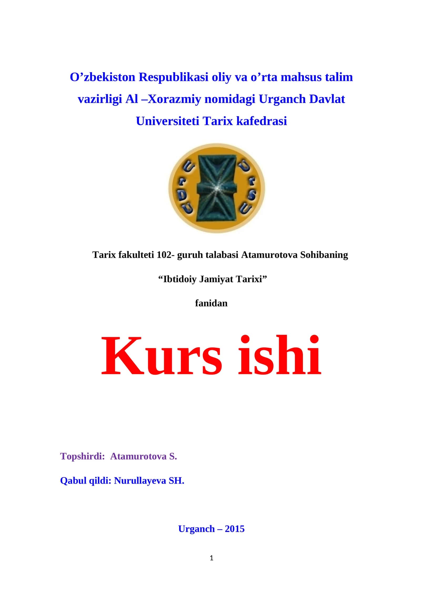 O`zbekistonda mezolit davrining o'rganish natijalari