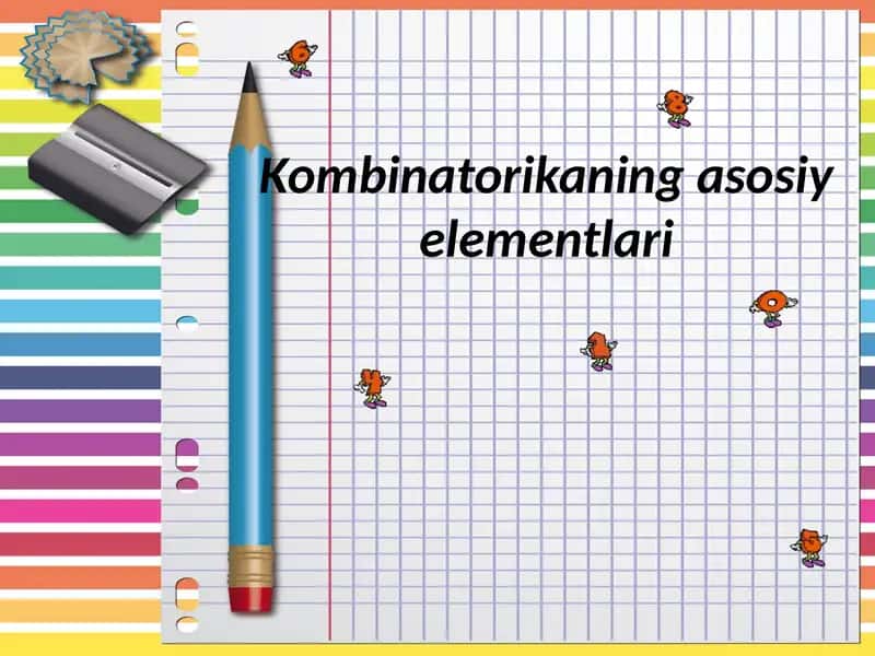 Kombinatorikaning asosiy elementlari