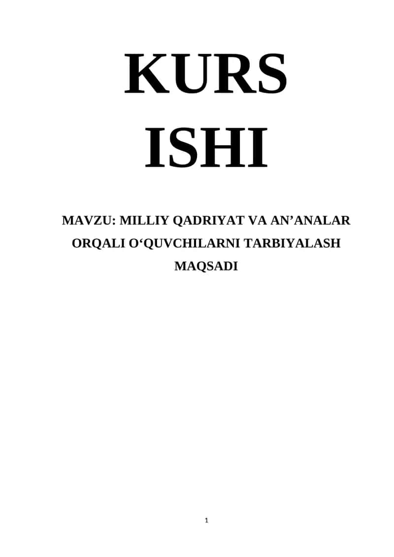 MILLIY QADRIYAT VA ANʼANALAR ORQALI O‘QUVCHILARNI TARBIYALASH MAQSADI MILLIY TAOM TAYYORLASH.TUSHLIK DASTURXONI UCHUN SUYUQ VA QUYUQ TAOMLAR TAYYORLASH TEXNOLOGIYASI
