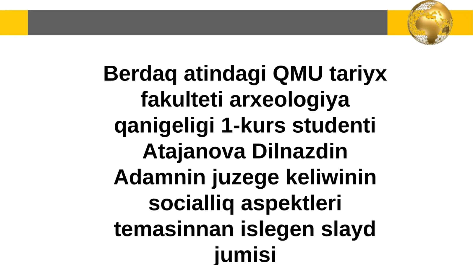 Adamnin juzegekeliwinin socialliq aspektleri