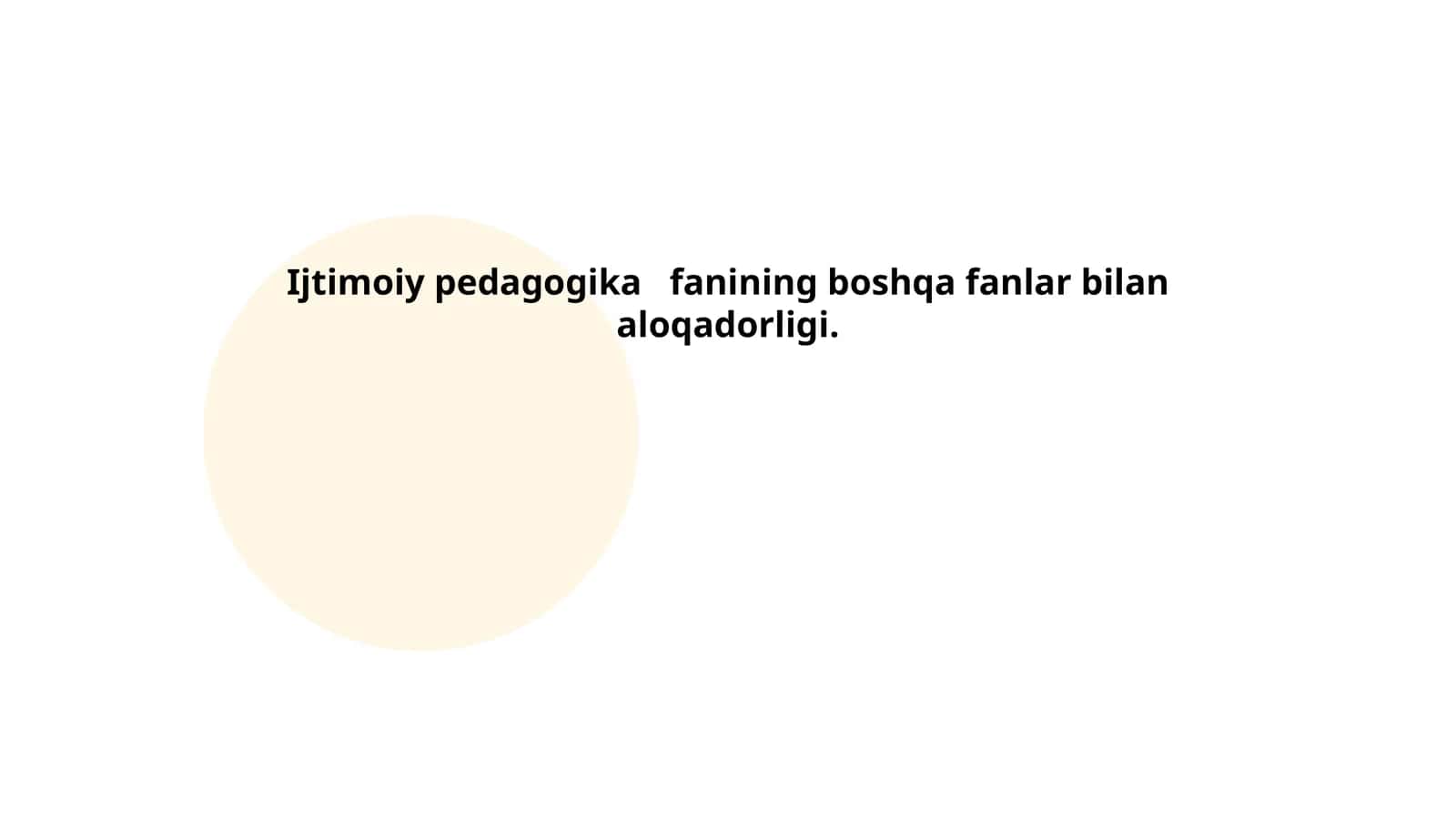 Ijtimoiy pedagogika va psixologiya oʻrtasidagi aloqalar