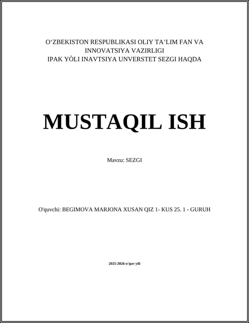 SEZGI