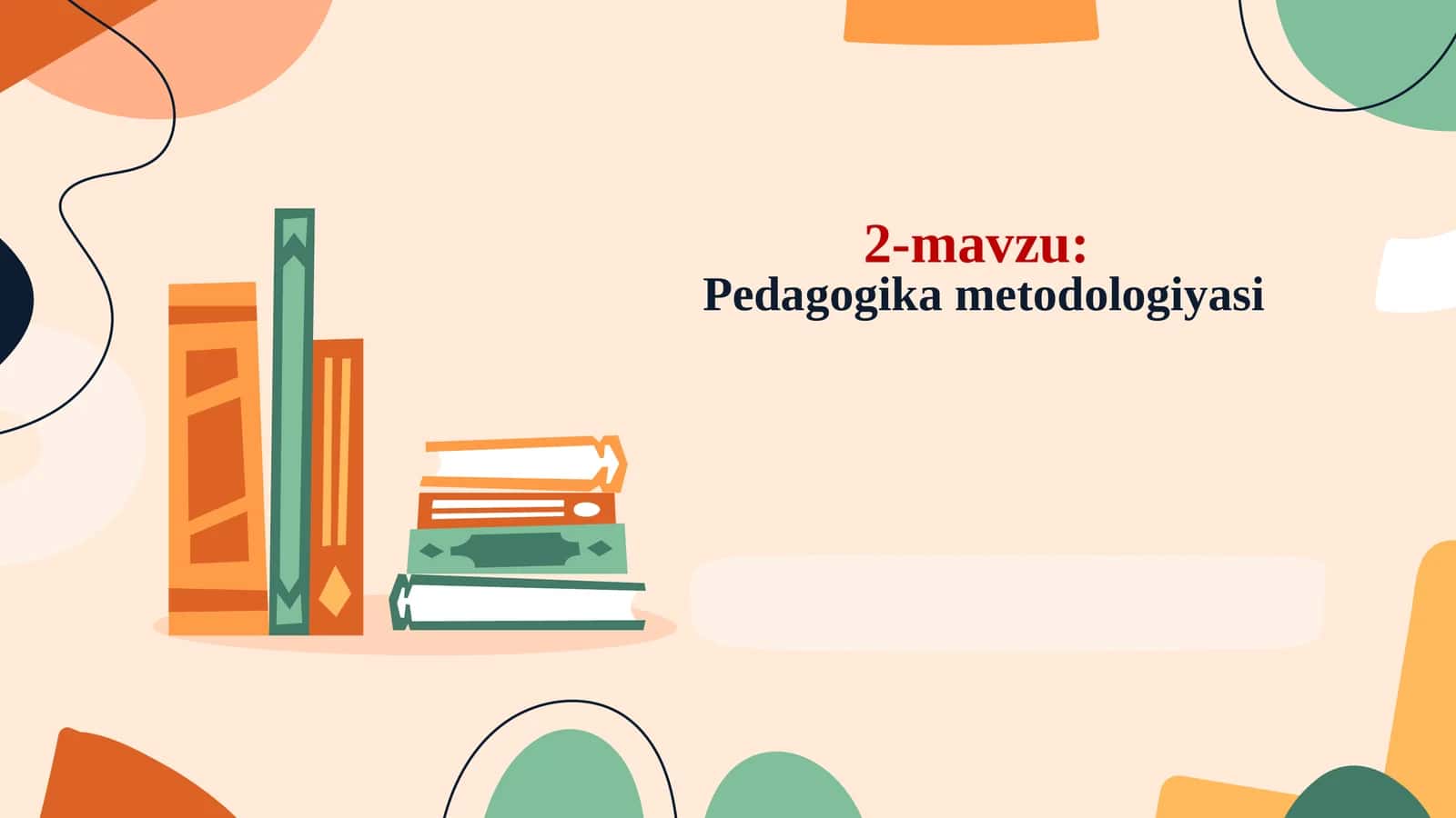 Pedagogika metodologiyasi