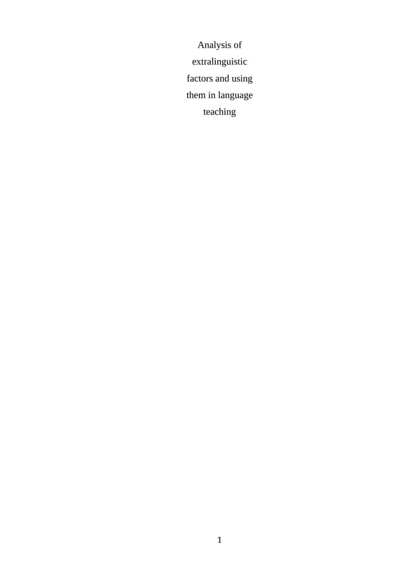 Popularization of Learning Foreign Languages