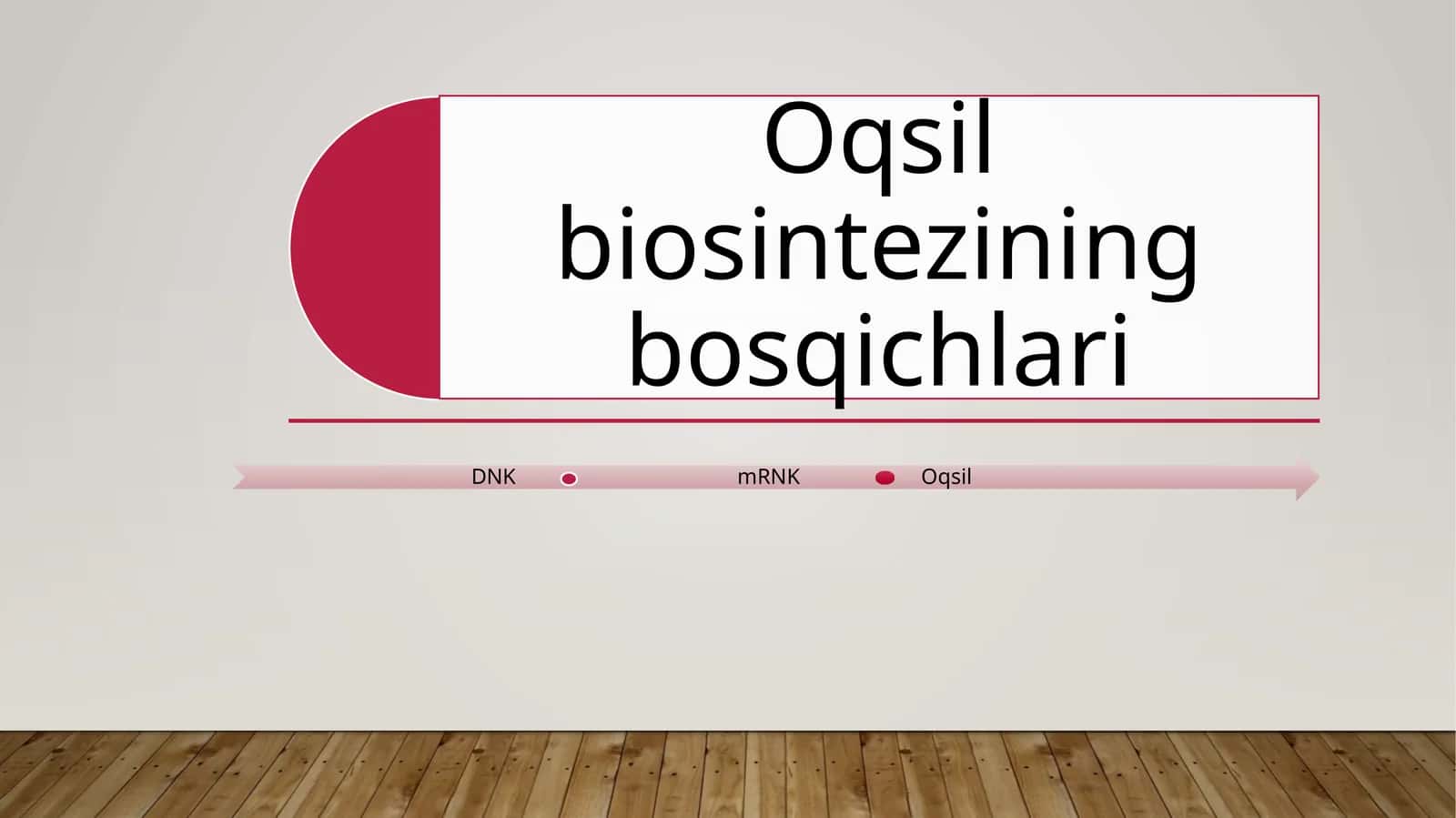 Oqsil biosintezi