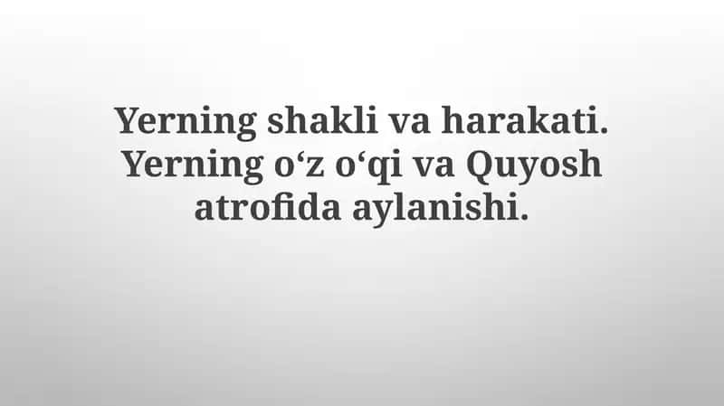 Yerningshaklivaharakati