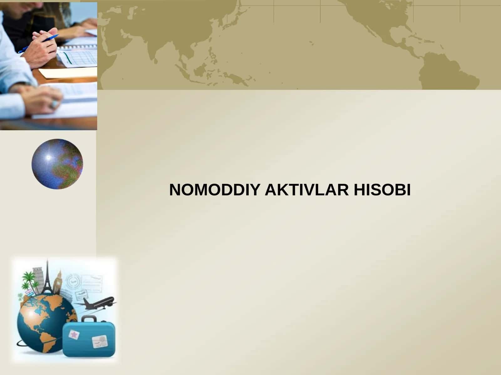 Nomoddiy aktivlar hisobi